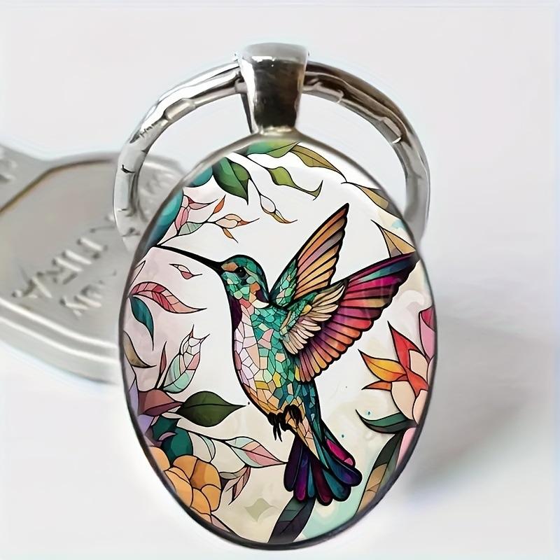 

Брелок-подвеска Badge Time Gemstone Cross Border Accessories Metal Keychain One Size