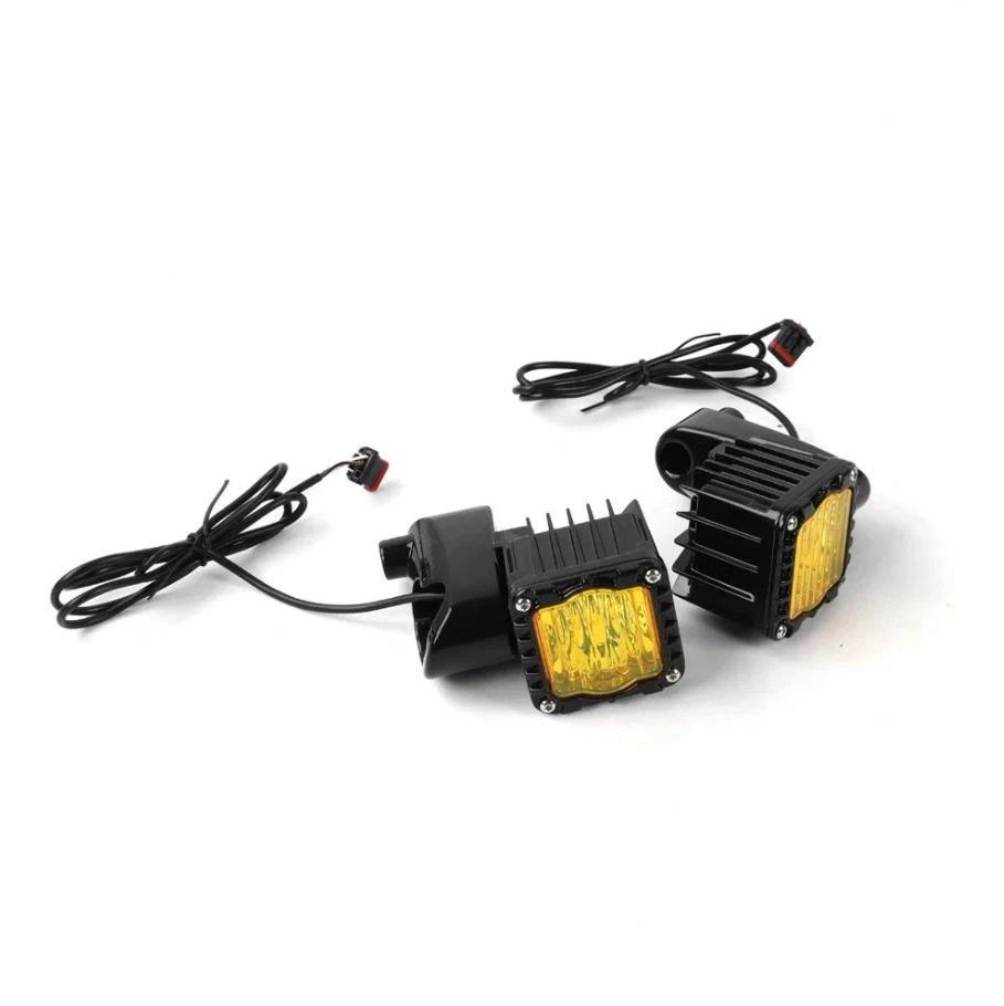 High-Performance Turn & Hazard Signals for 2015-23 Harley-Davidson Road Glide жёлтый