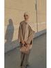 2024 Elegant Plus Size Loose Fit Muslim Dress for Middle East & Turkey