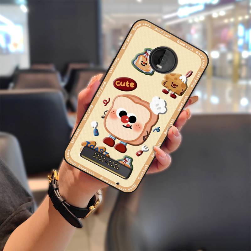 Durable Protective Phone Case For MOTO Z4 Play Graffiti Phone Pouch Cartoon Anti-knock TPU Waterproof Cute Soft Case