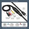 HDMI zu AV Konverterkabel für PC, PS4, TV & Projektoranschluss