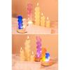 Round/Waving/Heart Candle Molds for Making Candle Soap DIY Craft