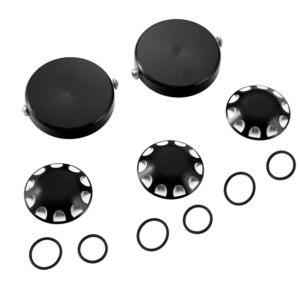CNC Aluminum Wheel Bearing Axle Caps Set For Can-Am Ryker 2019 2020 2021 41-411