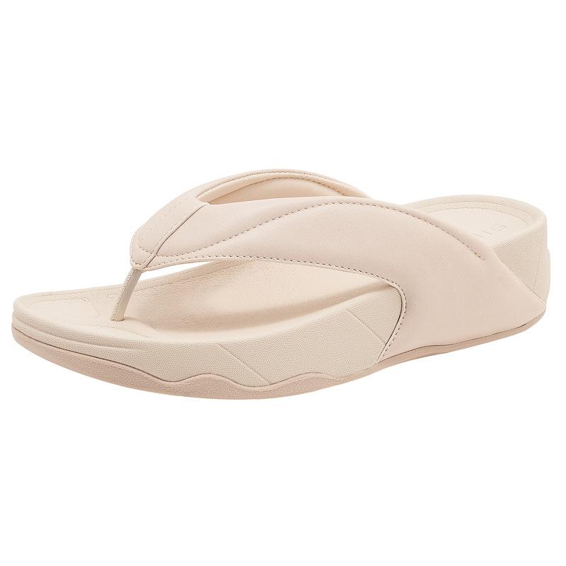 2025 Sommer Nye Sandaler For Kvinner Lett Sporty Stil Komfortable Gummi Store Størrelser Tykksålede Tøfler Moderne Mote