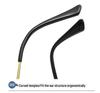 Trendy Metal Rivet Frameless Sunglasses for Men & Women
