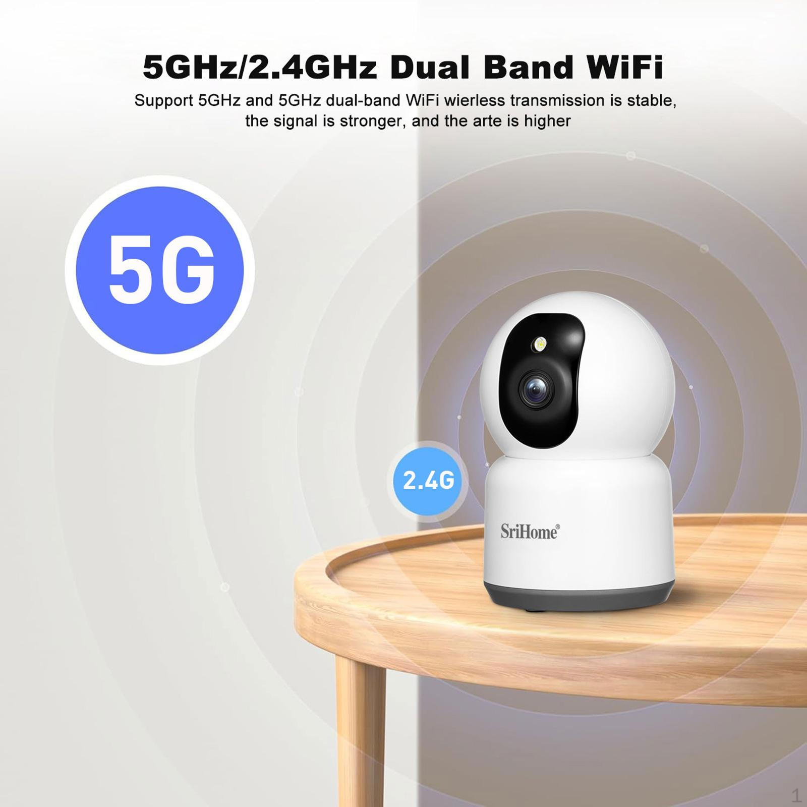 

Security Camera EU Plug Recording with Mic IP WiFi 2 Way Audio