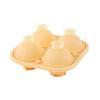 Reusable Large Silicone Ice Cube Tray with Lid Non-Stick Round Ice Ball Maker for Birthday Party Bar  Cold Drinks