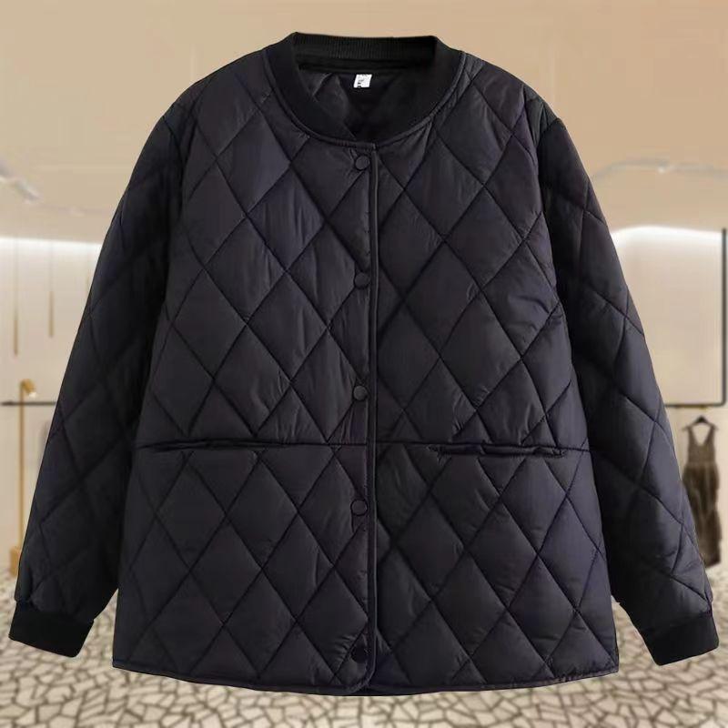 Cotton-padded Spring Jacket, Loose and Thin, Cotton-padded Jacket, Western-style Mother's Padded Jacket, Cotton-padded Jacket