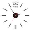 Wall Mount Clock Battery Powered 3D Digital Display Silent Sweep Movement Luminous Wall Clock for Living Room