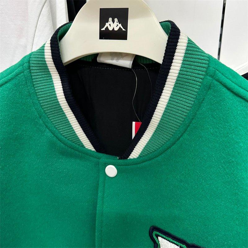 KAPPA Men's and Women's Sports and Leisure Jacket, Baseball Shirt