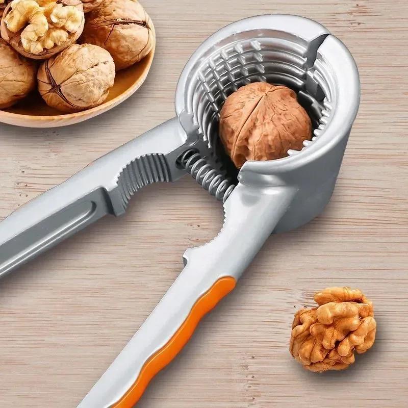 Economic Crack Almond Walnut Hazel Nut Kitchen Nutcracker Clip Clamp Plier Cracker Pecan Hazelnut Crack Tools Shell Breaker