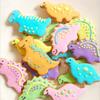 4Pcs/Set Animal Dinosaur Cookie Biscuit Cutter Stainless Steel Cake Fondant Mold Sugarcraft Decorating Mould Pastry Baking Tools