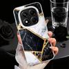 Geometric Marble Pattern Shockproof Phone Case for Xiaomi Redmi Note 15 14 13 12 Pro Plus 11 11S 11T 5G Cover Anti Fall Fundas