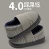 Waterproof cotton slippers women's autumn and winter 2025 new bag heel indoor non-slip warm platform cotton shoes