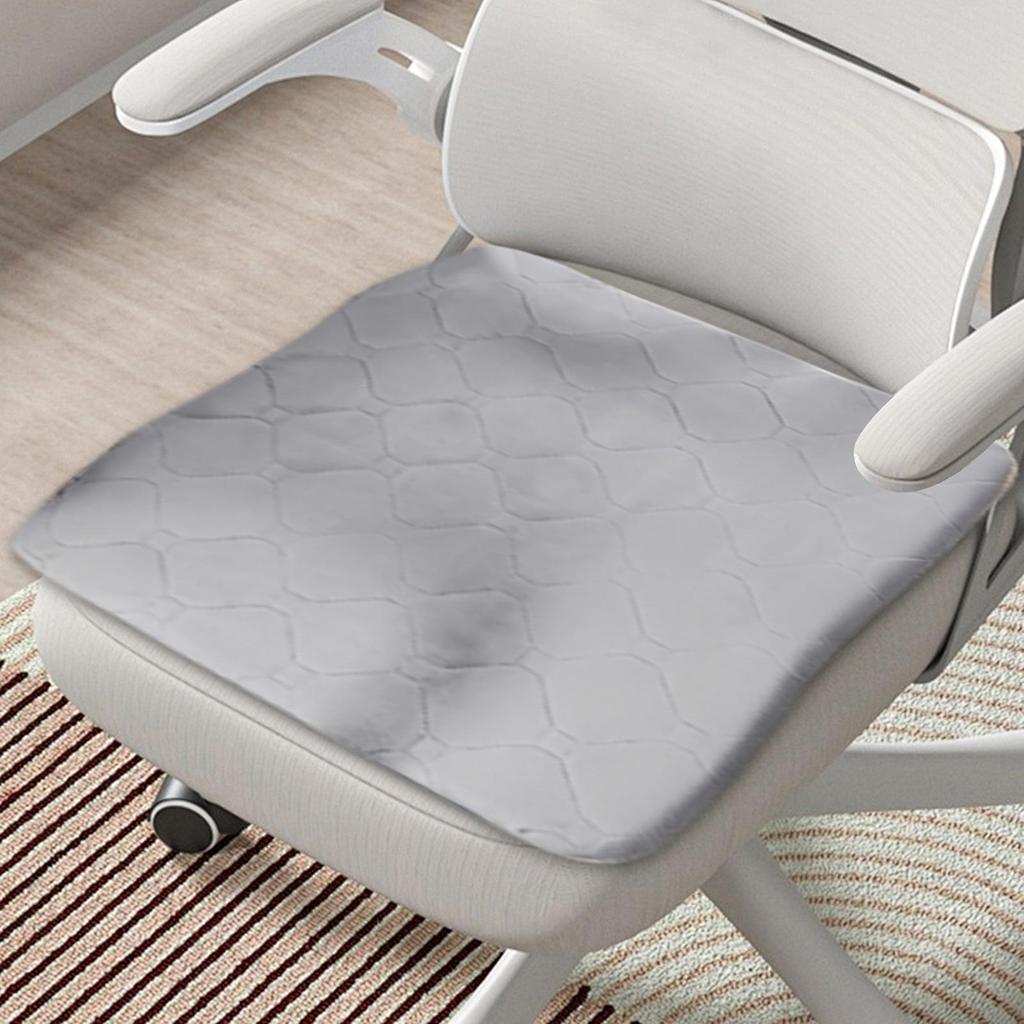 Heated Chair Pad 6 Temperature Settings Temperature Control Cushion Breathable Mat For Winter Wheelchair Travel Recliner Stadium