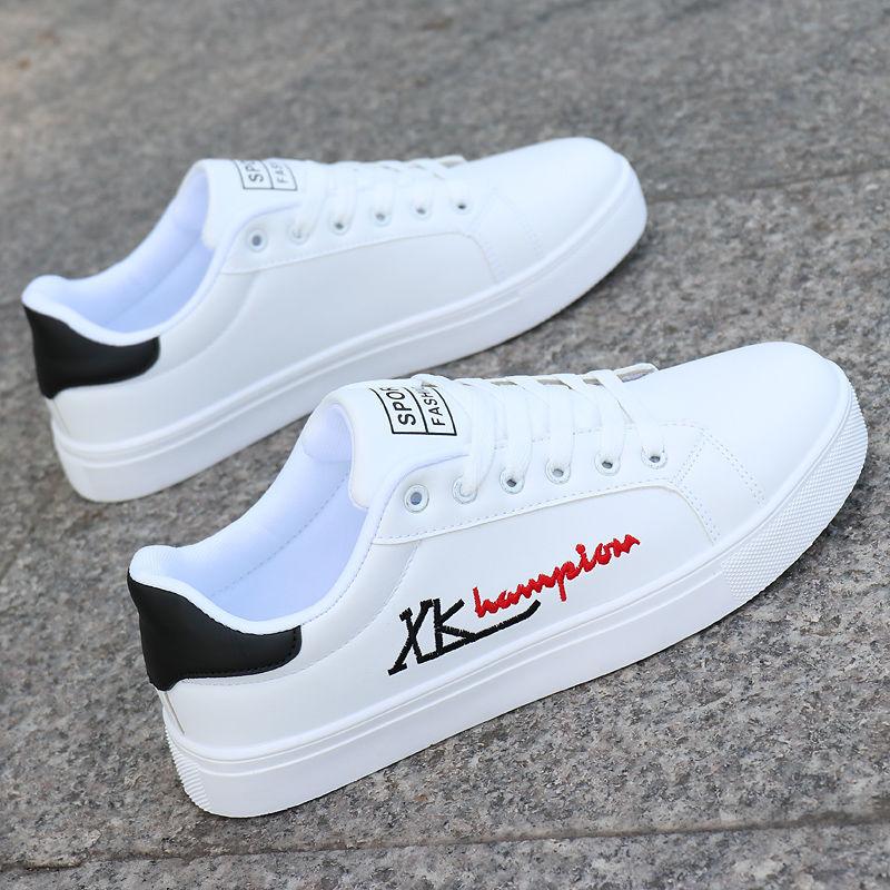 Herrenschuhe neu Sommer kleine weiße Schuhe trendige vielseitige Board-Schuhe jung und jung Low-Top lässige Sportschuhe