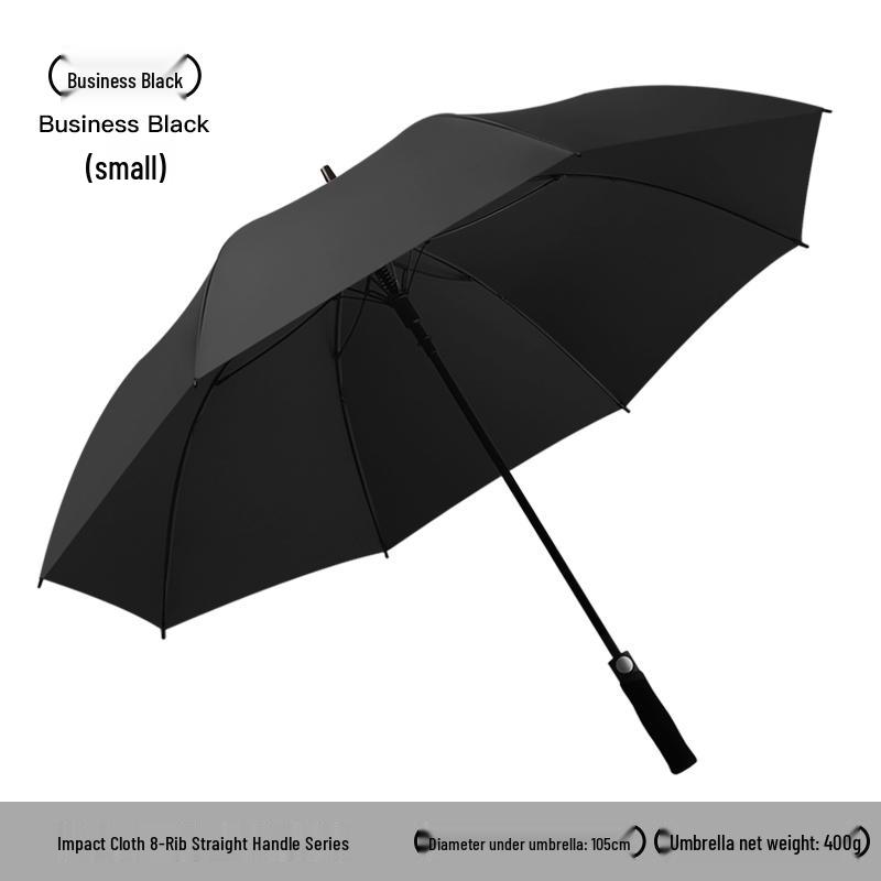 Extra Large Reinforced Windproof Double Automatic Umbrella for Men, Women, and Cars - Waterproof, Long Handle, Extra Thick, and Ideal for Rainstorms.