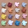 Silicone Wave Pacifier: Baby Sleep Aid & Teething Toy, Multiple Colors Available