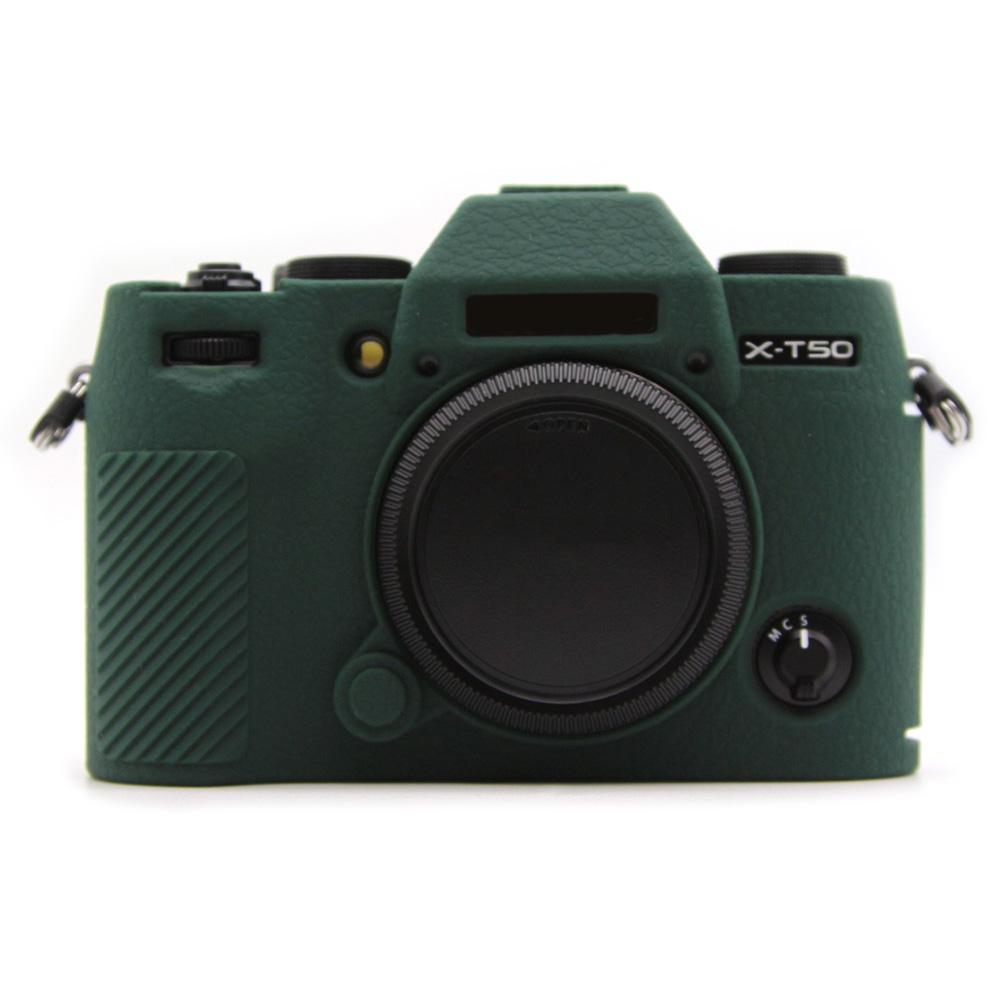 For Fujifilm X-T50 Camera Case Anti-Scratch Textured Silicone Protective Cover