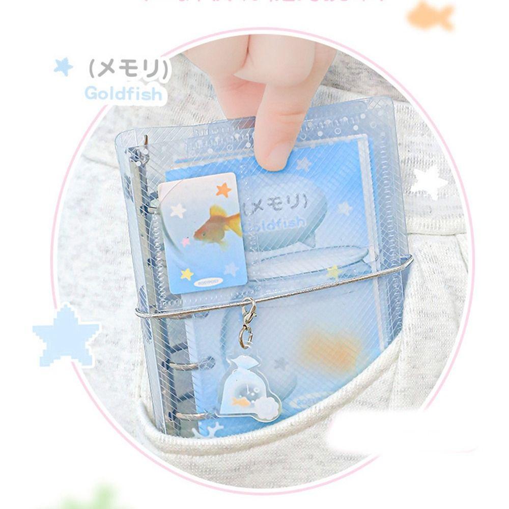 Portable Hand Account Book Mini Hand Ledger Stationery Loose-leaf Notebook  Studnet
