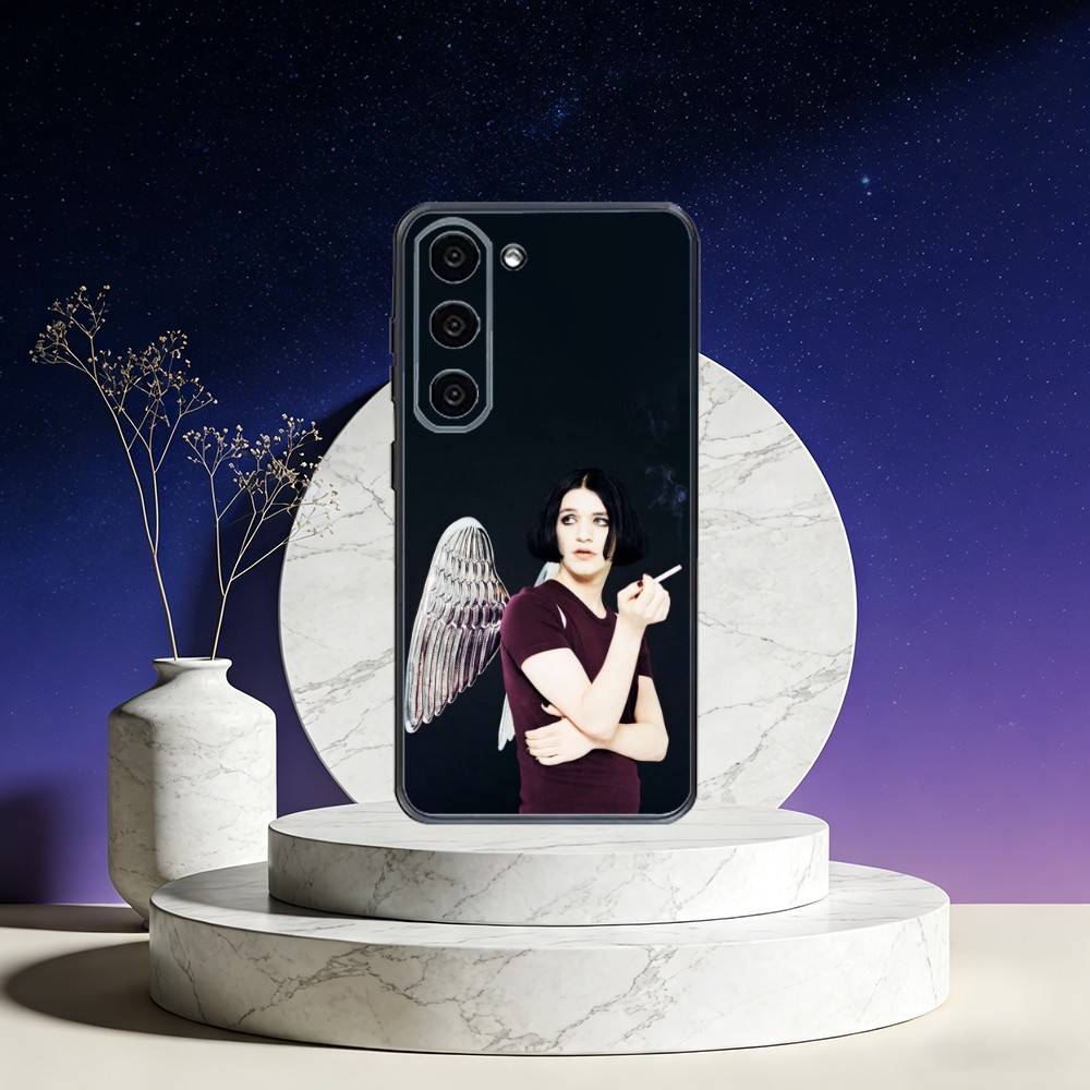 Placebo Brian Molko Phone Case For Samsung Galaxy A73,A72,A71,A70,A53,A52,A51,Others Soft Black Cover