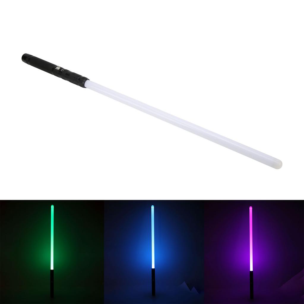 Metal Handle Light Sword LED 7 Colors Change Sound Light Sword Cosplay Stage Toys