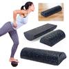 Halbrunder Balance-Trainings-Rollenblock, Muskelentspannung, Gymnastik-Massagerolle, Schaumstoff-Massage-Roller-Stick für Pilates-Sport