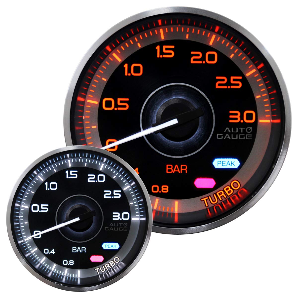 

AUTOGAUGE Boost Gauge для автомобилей LED Сделано в Японии Белый/Янтарный 60