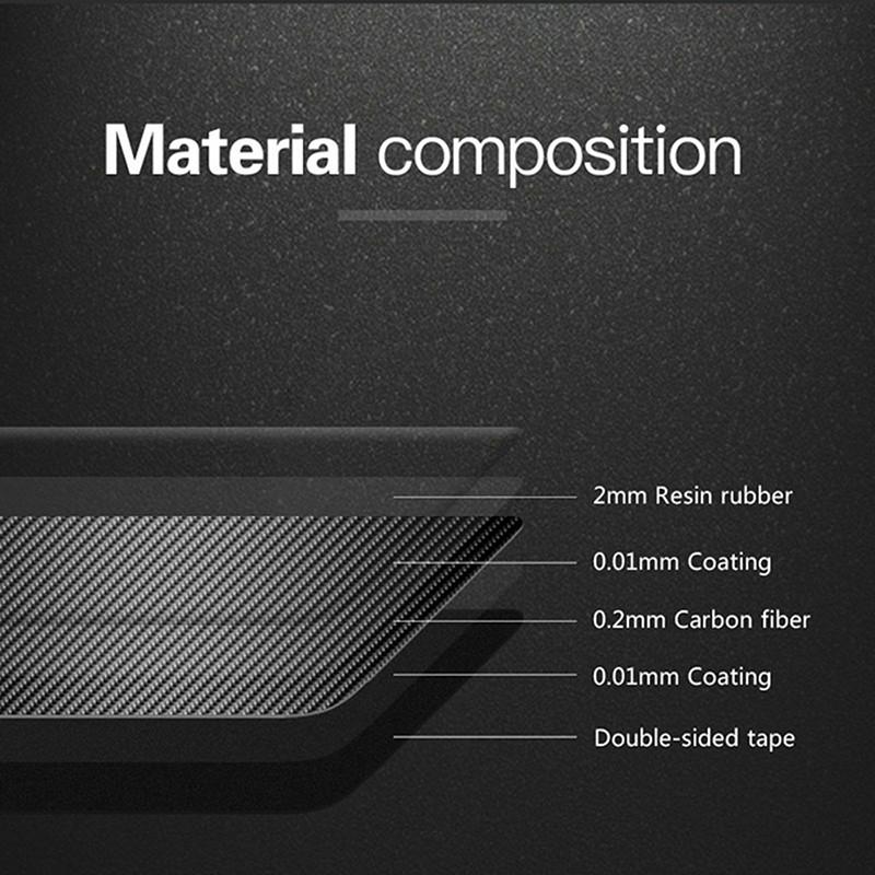 LDH Car Interior Carbon Fiber Gear Shift Panel Frame Trim Stickers For Chevrolet Camaro 2017-2019