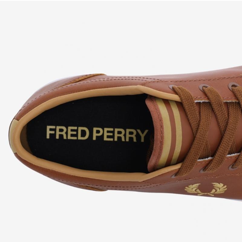 Fred Perry Suit SlackS Men S Leather ShoeS baSeline Leather Sfpm2314330 C55