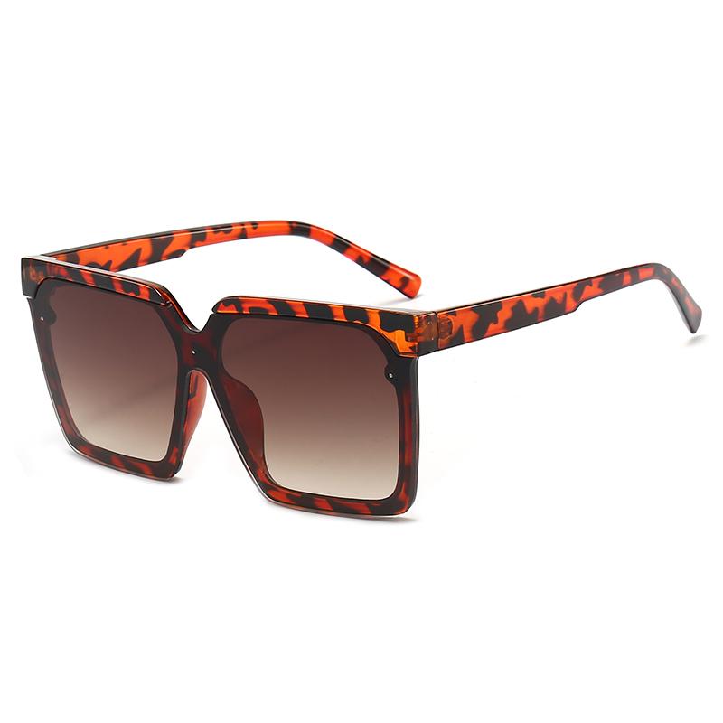 Large Frame Square Sun Glasses Women Men Gradient Fashion Sunglasses Daily Leisure Travel Female Male Eyeglasses