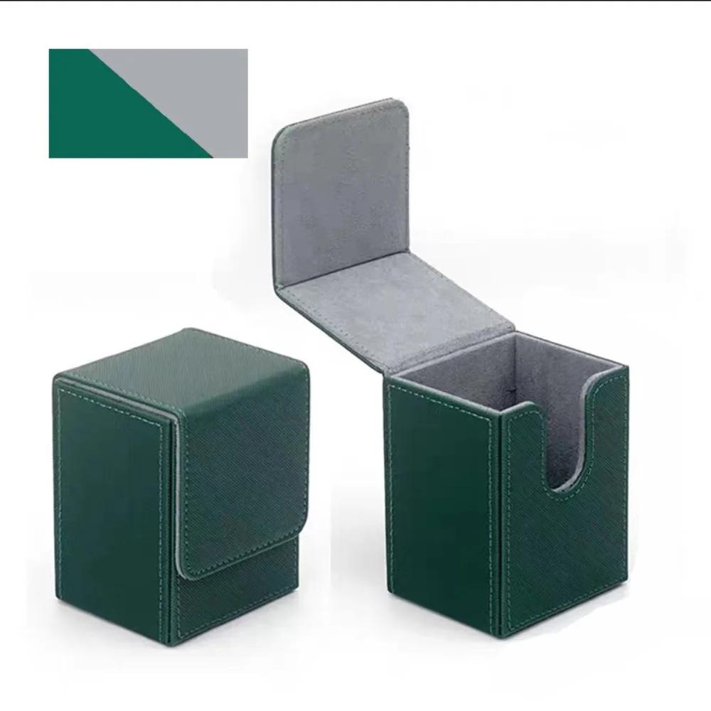 PU Game MTG Trading Card Holder Collectible Game Deck Box Card Deck Case Storage Box Container Gift Collection Box Organizer
