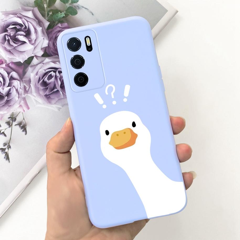 For OPPO A54S Case CPH2273 Phone Cover Popular Flower Cartoon Soft Silicone Funda For OPPO A16 A16S CPH2269 CPH2271 A 16S Bumper
