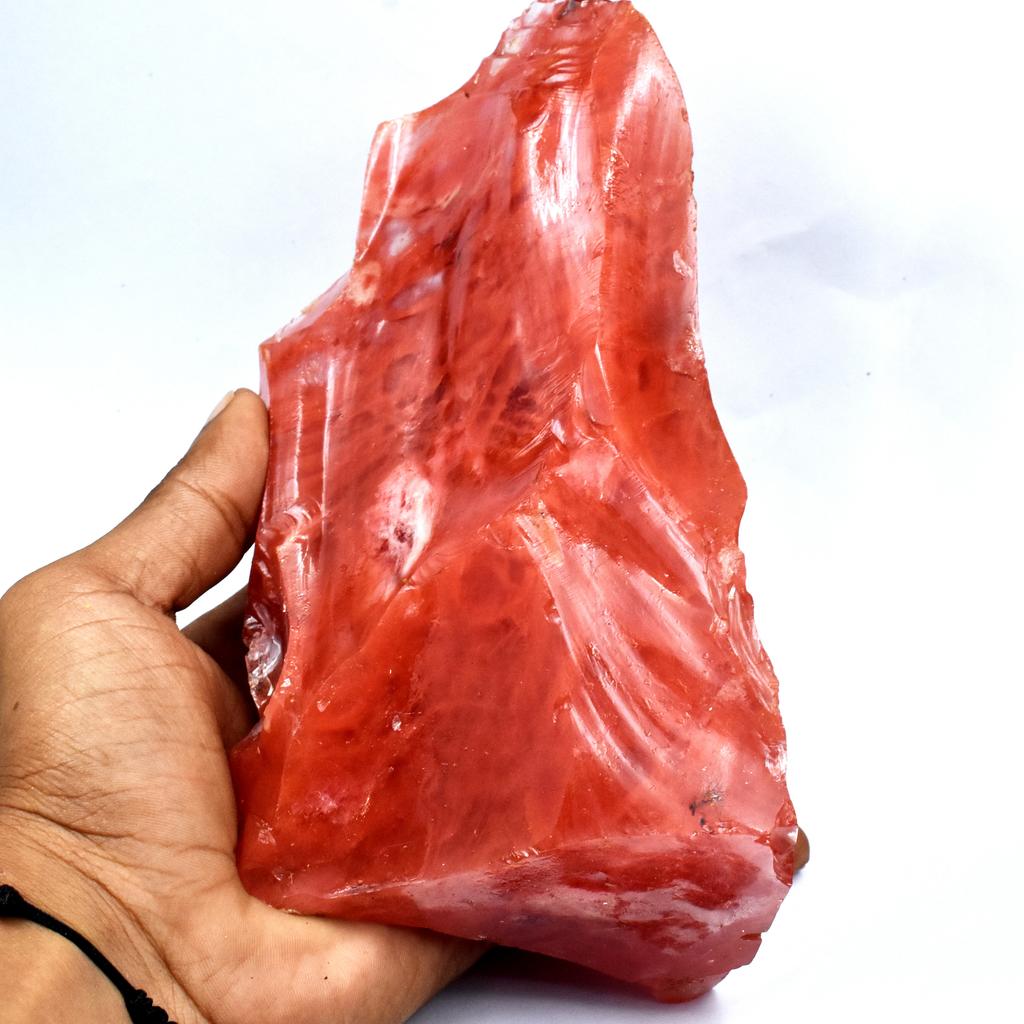 Raw Rough 5455 Ct Natural Uncut Red Ruby CERTIFIED Loose Gemstone AR-3146-S