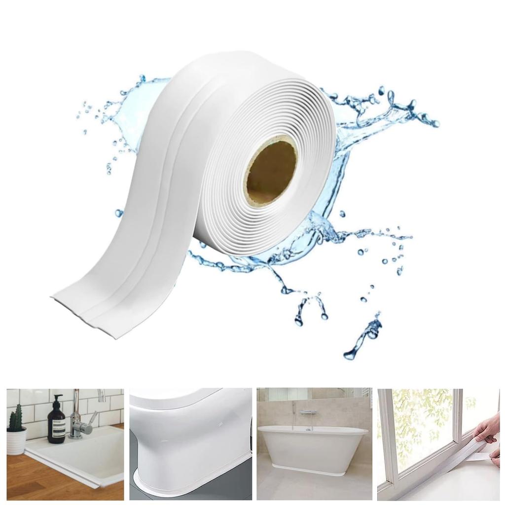 Mildew Resistant Tape, 0.9 / 1.5 Inches (22/38/50 Mm) Wide, Stain Prevention Tape, Transparent,