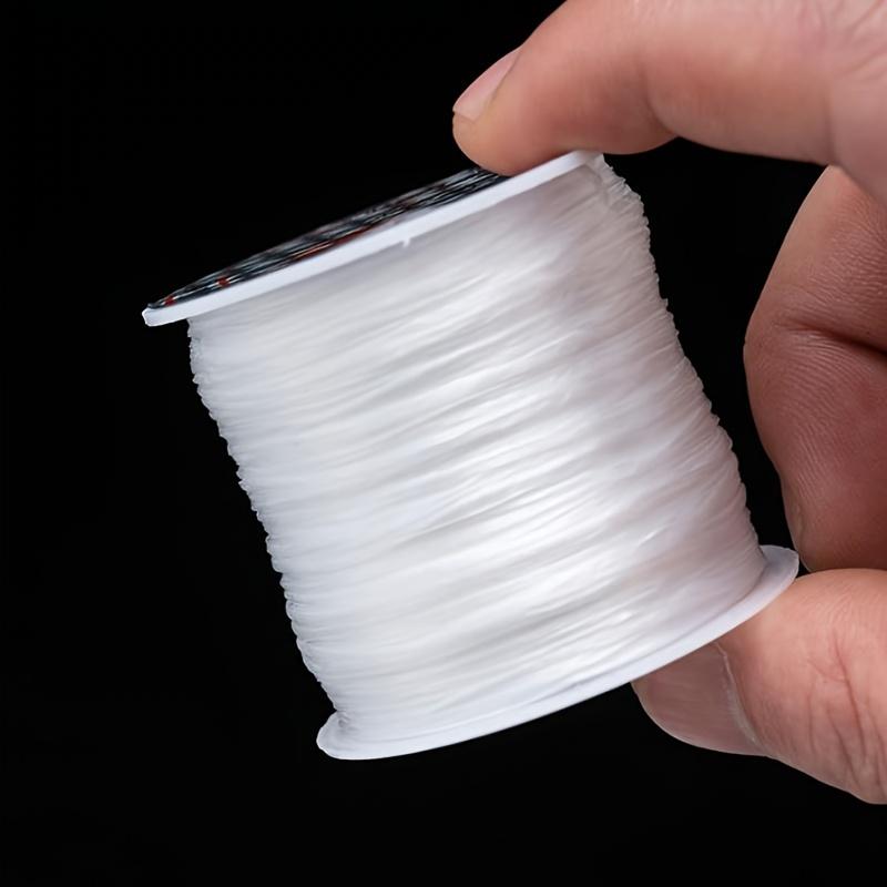 Elastic Crystal String 0.8mm Elastic Crystal String Bead Cord Stretchy Bracelet String for Beading Jewelry Making Beading Cords & Threads