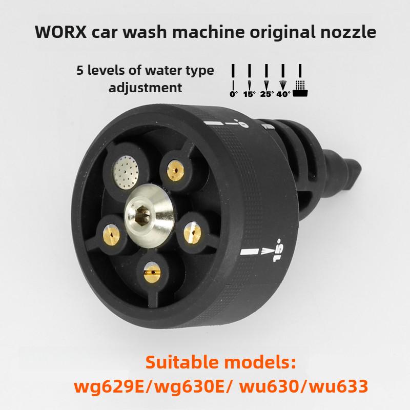Pressure Car Washer Accessories Washer Surface Cleaning for WORX Nozzle Water Pipe Short Rod Hand Tool Useful Washing Tool Parts
