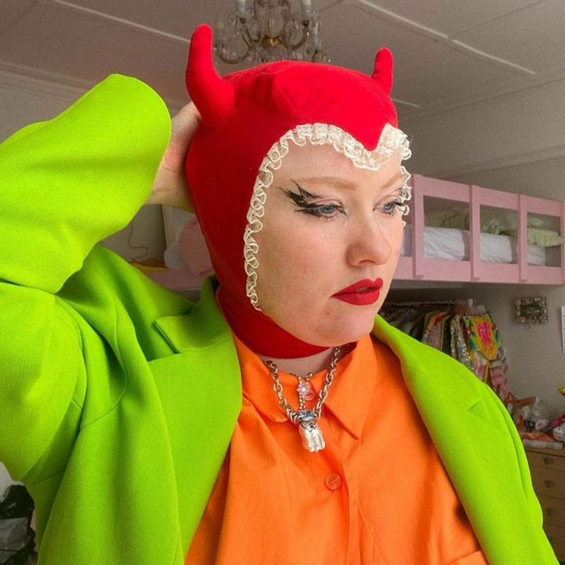 Halloween Funny Hat for Girls Halloween Long Ears Hat Rabbit Warm Birthday Gifts