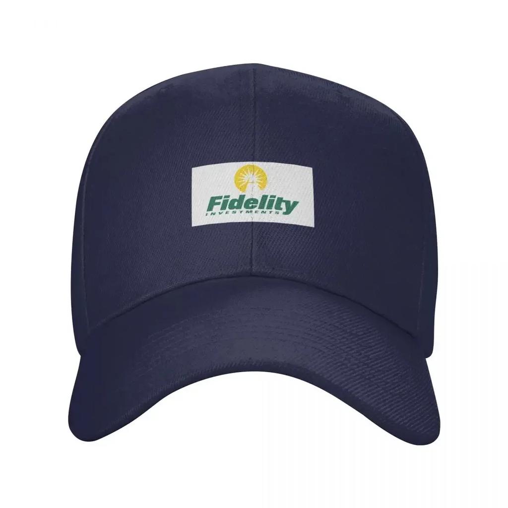 Fidelity Investment Logo Baseball Cap Fashionable Snap Back Hat Luxury Man Hat Golf Wear Men Women's