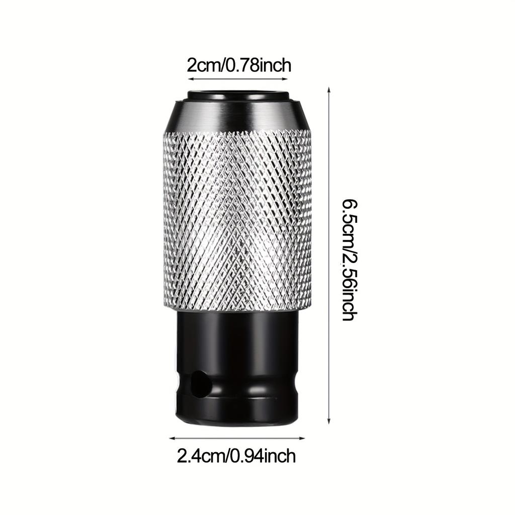 1pc High-Durability Chrome-Vanadium Steel Electric Wrench To Hammer Convert Head For Electric Drill Convert Adapter