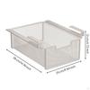Under Shelf Hanging Storage Basket SpaceSaving Undershelf Metal UnderCabinet