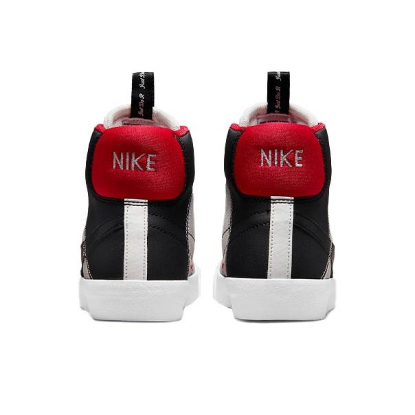 Neuer Nike Blazer Mid 77 SE GS Dance   Weiß Schwarz Rot DH8640-100