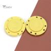 1 Pair Magnetic Snaps Clasps Invisible 8-holes Design Strong Suction Magnetic Clothing Buttons for Coat
