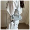 Niche Girly Polka Dot Cylinder Handbag - 2026 Versatile Shoulder & Crossbody Pillow Bag