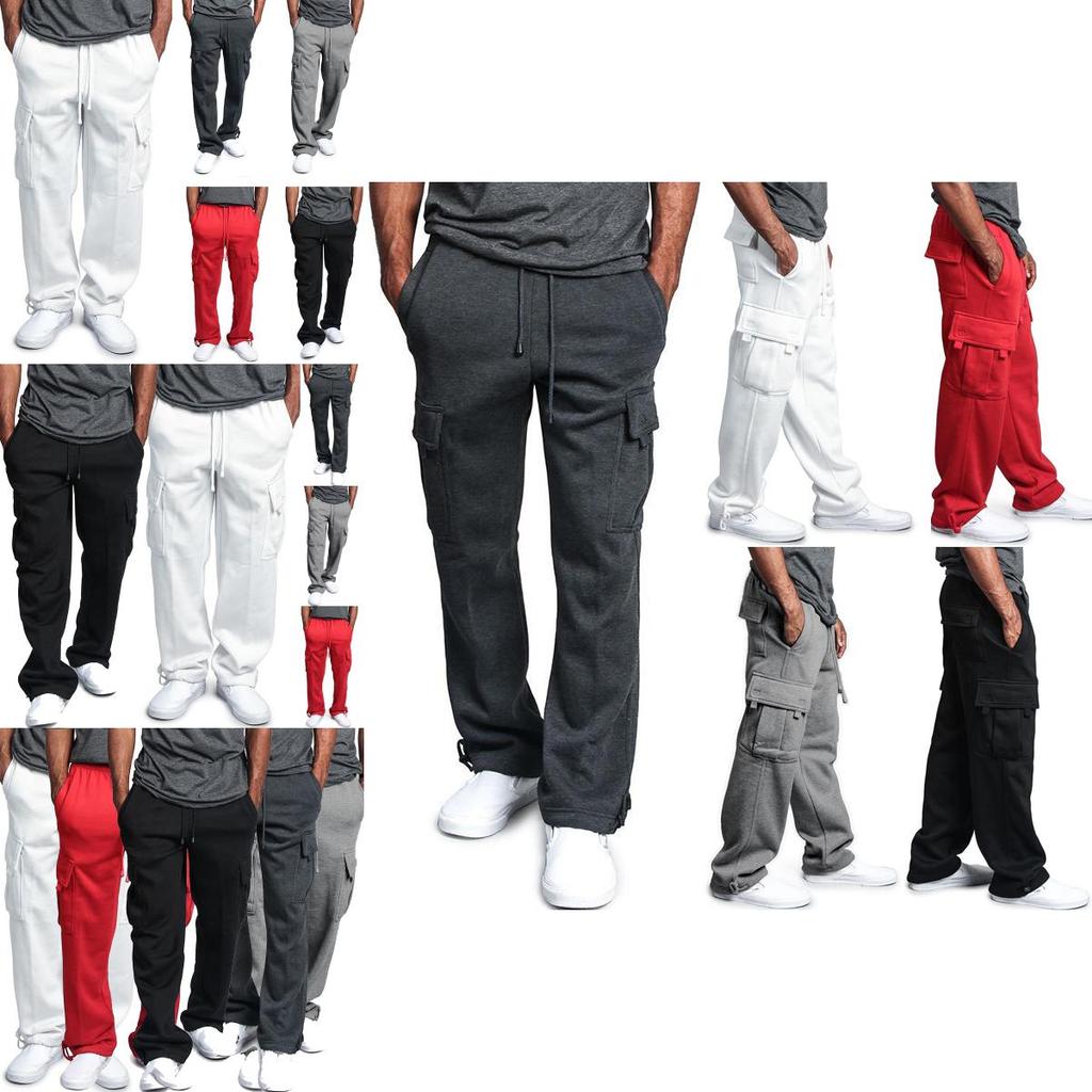 Stylish Mens Sport Pants Long Trousers Comfortable Tracksuit For Casual Workout