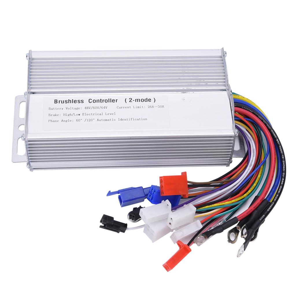 48V 60V 64V 1000W‑1500W Electric Bicycle Brushless Speed Motor Controller for Electric Scooter