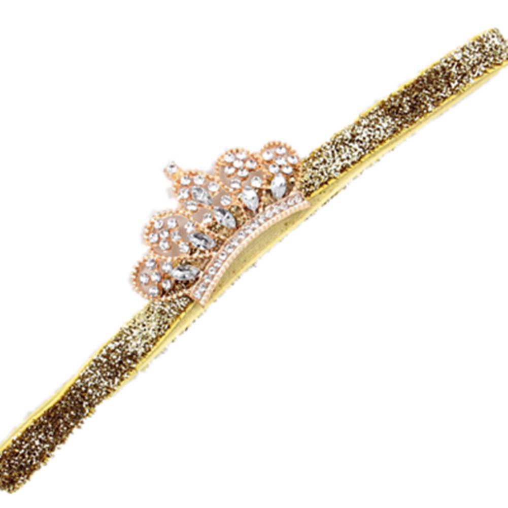 Girl Toddler Headband Crown Design Little Girls Party Hair Delicate Band