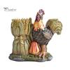 Autumn Harvest Home Decorations Figurine Ornament, Decorative Resin Statue, Turkey/Scarecrow/Pumpkin Collectibles for Halloween Tabletop Centerpiece