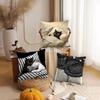 Couple Cats Cushion Cover Soft Plush Throw Pillow Cover DoubleSided Decorative Cushion Case Sofa Bedroom Home Decor