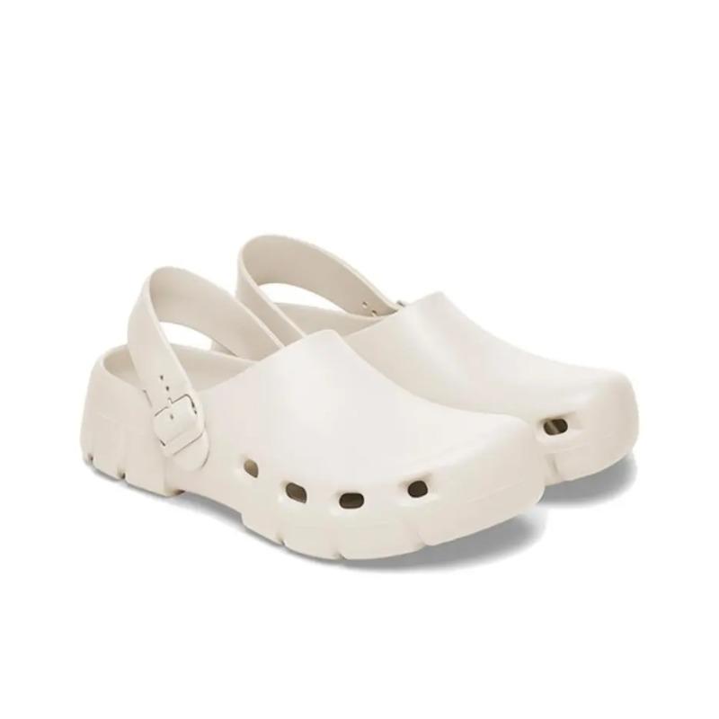 Birkenstock EVA Стильные круглые клоги Белые Унисекс 1027706 40